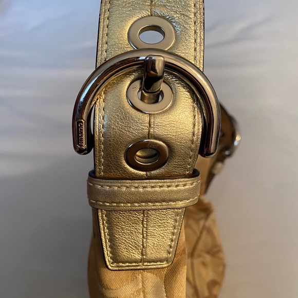 VINTAGE COACH SHOULDER BAG - Picture 3 of 4